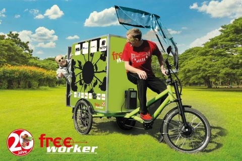 Gewinne ein Lastenrad für die Baumpflege
