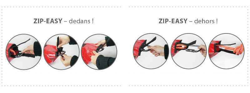 Rescue Banana : Zip Easy Rescue Banana : explication du principe Zip-Easy