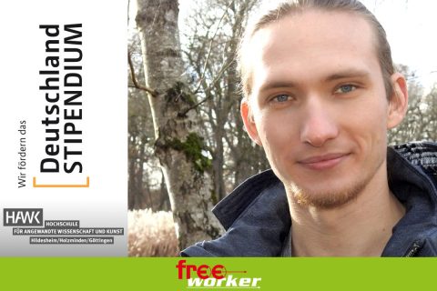 Deutschlandstipendium 2020/21 – Freeworker unterstützt Silas Vogl