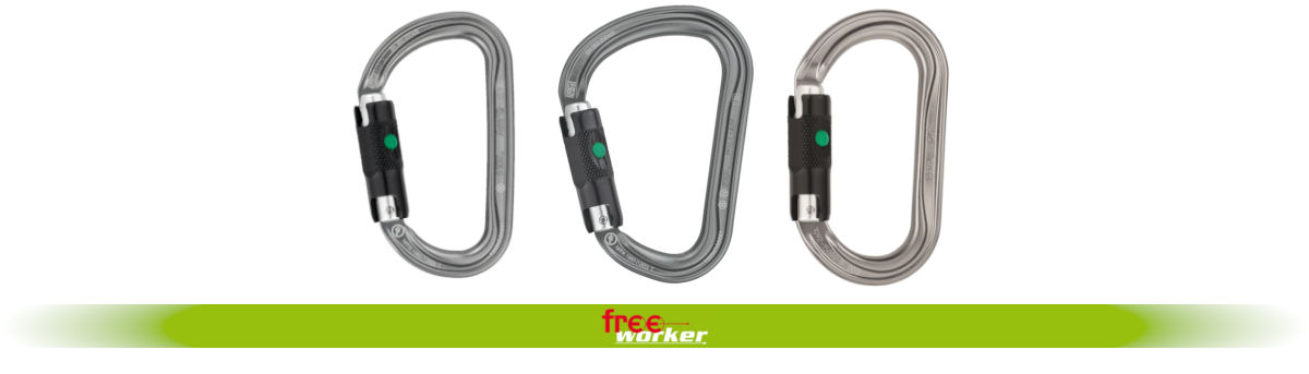 Karabiner mit Ball-Lock-Verschluss Diverse Karabiner mit Ball-Lock-Verschluss