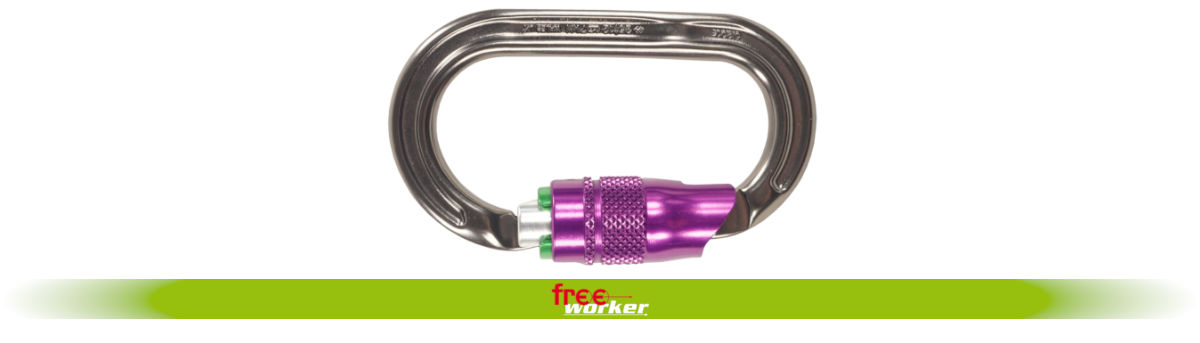 Karabiner mit Durolock Karabiner mit Durolock-Verschluss